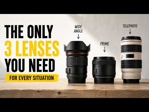 3 Lenses Every Photographer Should Own