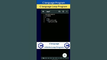 Infinite Loop in C language 🔥⚡⚡