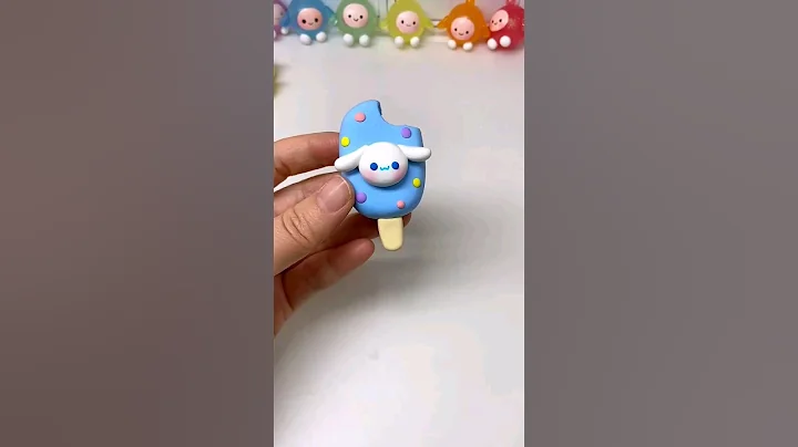 how to make mini clay Cinnamoroll / diy kawaii #clay #sanrio #cinnamoroll #cute #gifts #arts