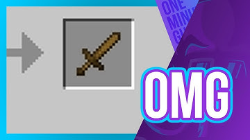 Making Wooden Tools - Minecraft Java Edition 1.14.4 | One Minute Guide