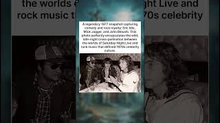1977: Eric Idle, Mick Jagger, and John Belushi Capture the Spirit of ’70s Rock and Comedy