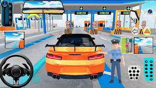New Orange Elantra N Car Highway Top Speed Test Drive - 3D Driving Class - Android Gameplay screenshot 3