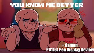 You Know Me Better | Undertale Comic Dub Kustard Week | GAOMON PD1161 Pen Display Review