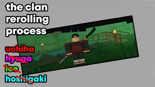 Bloodlines the clan rerolling process