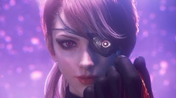 CYBERPUNK Samurai Futuristic Prototype Demo (2018) Visual Works & Square Enix