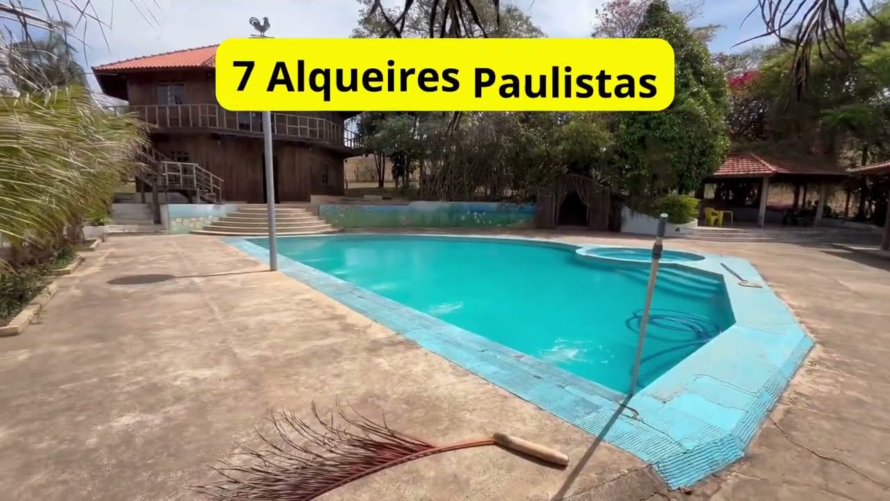 Sítio á venda no interior de São Paulo / 7 Alqueires paulistas - Lagos e Piscinas  / Tatuí - SP