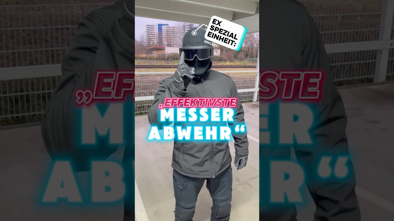 Die EFFEKTIVSTE Verteidigung gegen MESSERANGRIFFE!