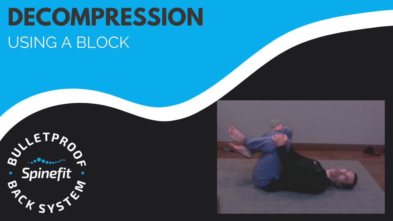 Spinefit Training- Decompression using a block - YouTube