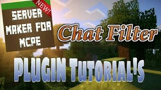 Chat Filter Plugin - Server Maker for MCPE screenshot 5