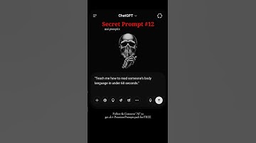 Secret Prompts #12 #chatgpt #promptengineering #promptlist #ai #shorts #aitools #openai#ai #shorts