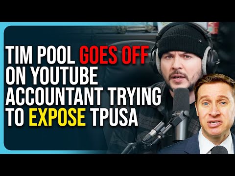 Thumbnail for Tim Pool GOES OFF On YouTuber Accountant Trying To Expose TPUSA, It’s Manipulation