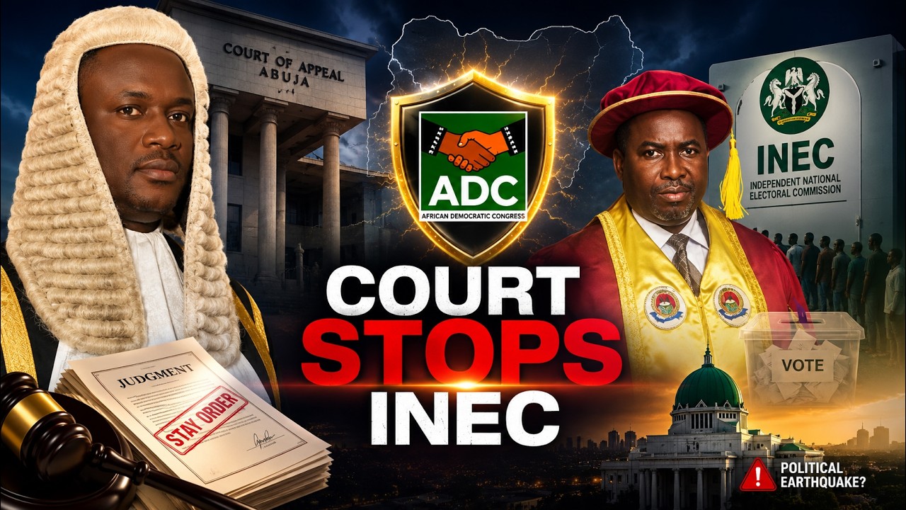 APPEAL COURT BLOCKS ADC DEREGISTRATION! Is INEC Losing Power Before 2026 Elections?
