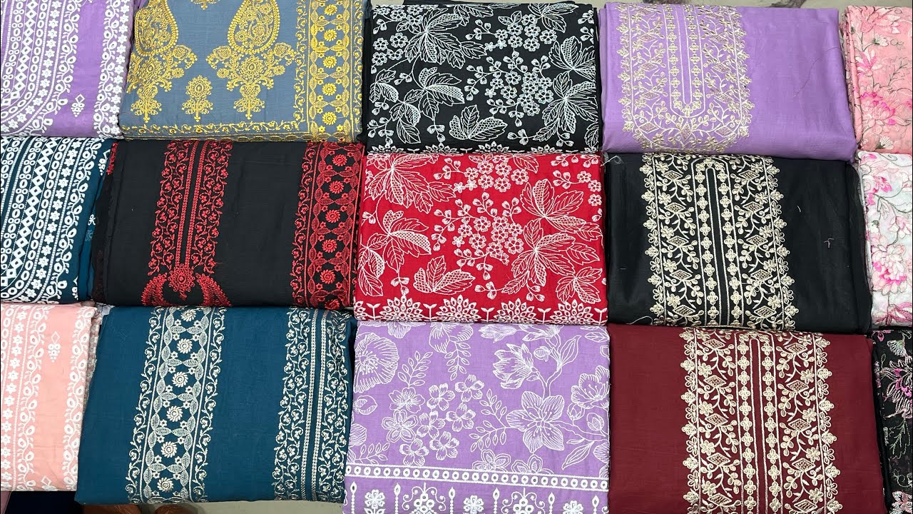 😱Lawn 3 piece 💕eid collection 💕with chiffon dupatta 💕