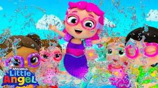 Jill Swims Like a Mermaid 🧜🏻‍♀️ Little Angel Kids Songs | Fun For Kids
