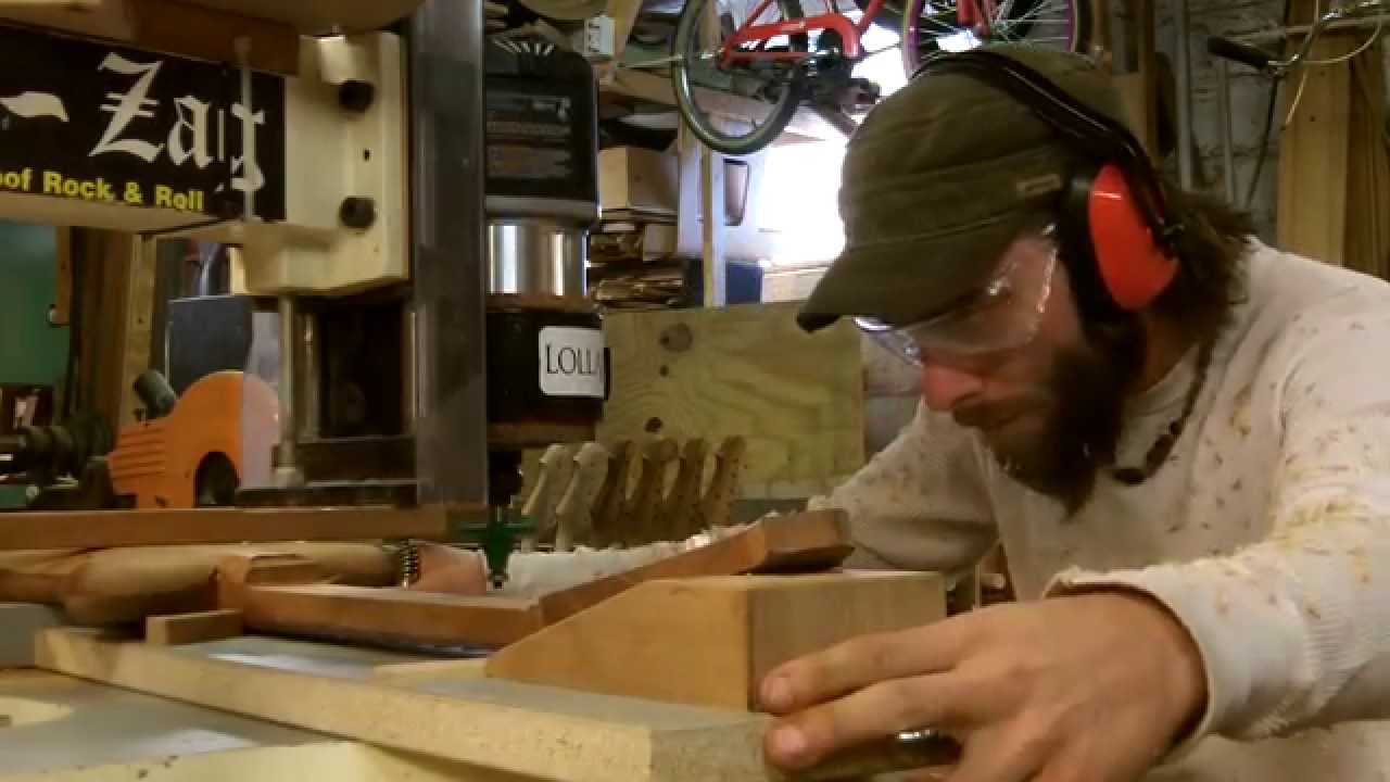 #64- Rough carve 3 guitar necks in 5 minutes