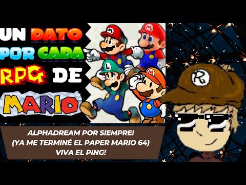 Raphander reacciona a Una CURIOSIDAD por cada RPG de MARIO | Ft. ‪@ArcosIGZ @Nanko-san