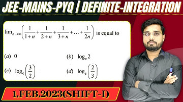 JEE Mains 2023 PYQ [1,FEB,2023(Shift-I)] || then find the velue || Definite Integration PYQ