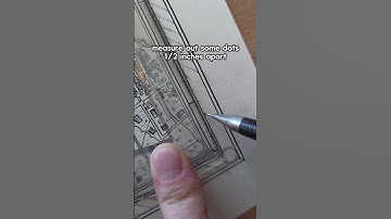 how to a create a simple rope border for your maps #mapmaking #maps #cartography #art