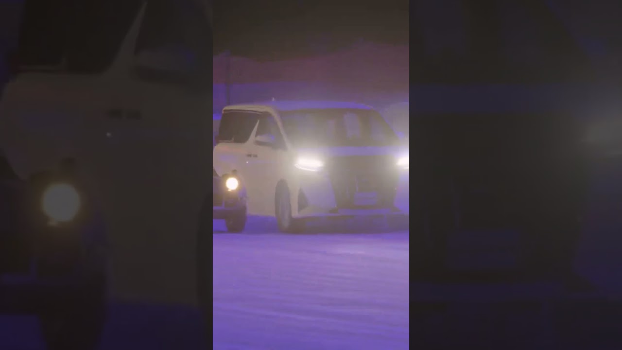 Can a Family Van Beat Sports Cars on Ice?! Alphard vs Rally Monsters at Lake Louise ❄️🚗💥