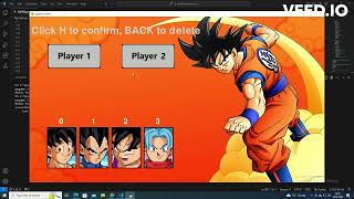 DBZ GAME MADE WITH PYGAME (using controllers 🤭)