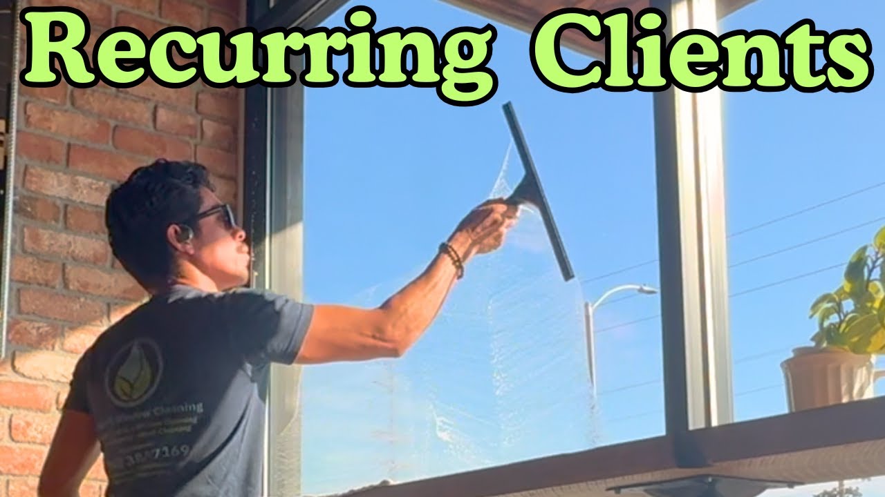 Recurring Storefront Client Window Cleaning (Route Work)