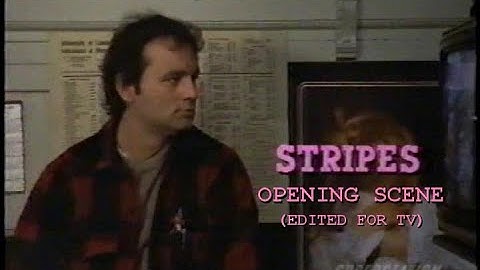 Stripes (1981) - Opening Scene (TV Edit)