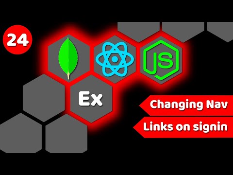 #24 Changing Navigation links on Signin | MERN stack tutorial | Instagram clone