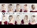 TEN Medium Length Hairstyles!!!  | Twist Me Pretty
