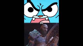 Gumball Vs Kratos