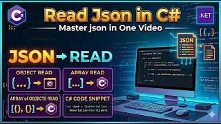 Read JSON in C# | Master JSON in One Video | JSON Tutorial