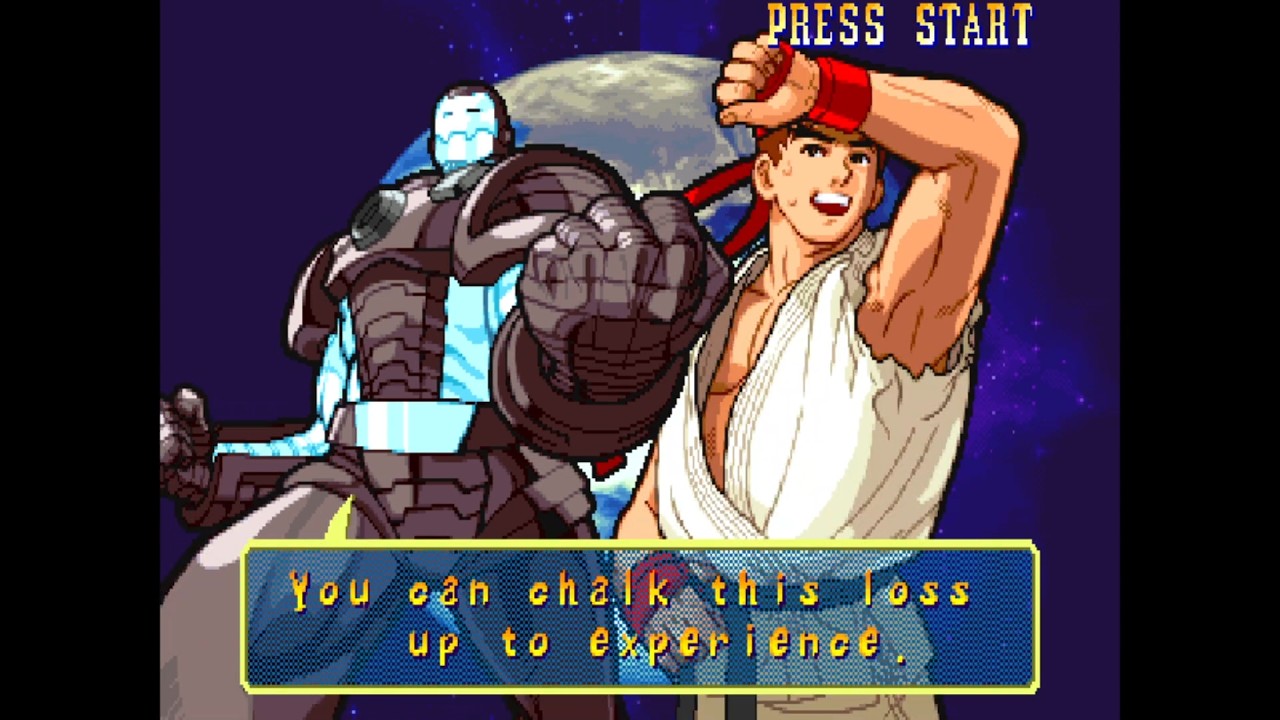 RYU & WAR MACHINE — Spirit and Steel! | Marvel vs Capcom: Clash of Super Heroes