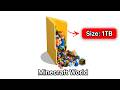 I Tried to Make Minecraft World Weight 1,048,576 Megabytes (It Broke)