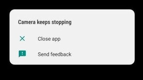camera keeps stopping redmi note 5, 6 pro