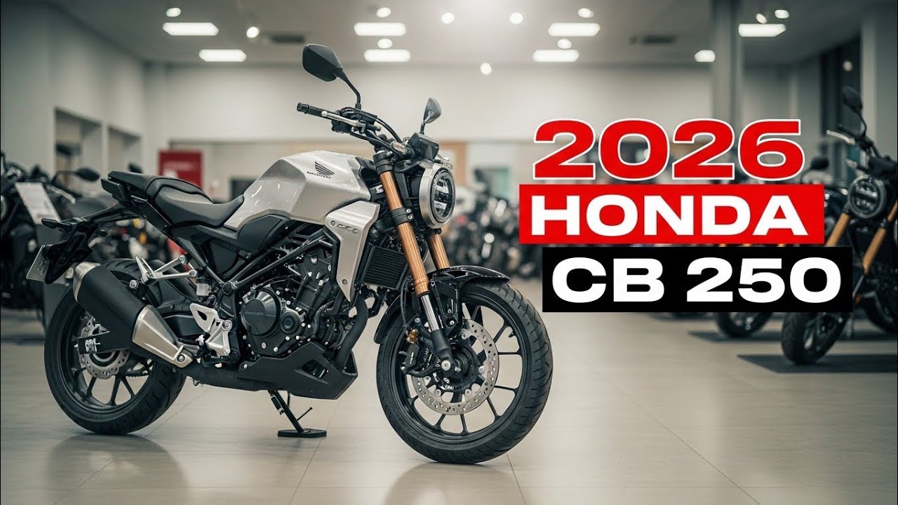 All-New 2026 Honda CB 250 Revealed – The Lightweight Street King Is ...
