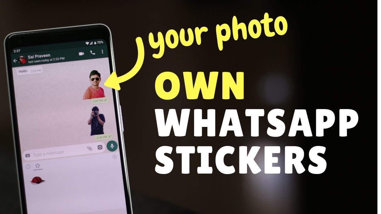 To whatsapp how iphone make stickers How to