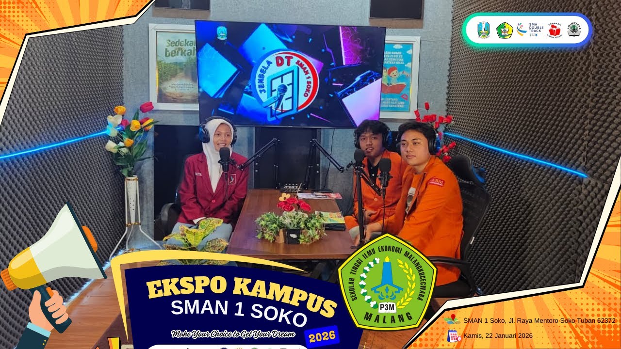 #JendelaDT SMAN 1 Soko bersama STIE MALANGKUCECWARA MALANG