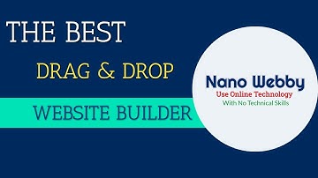 What is the best drag and drop website builder