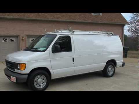 2006 FORD E 150 CARGO VAN WORK FOR SALE 