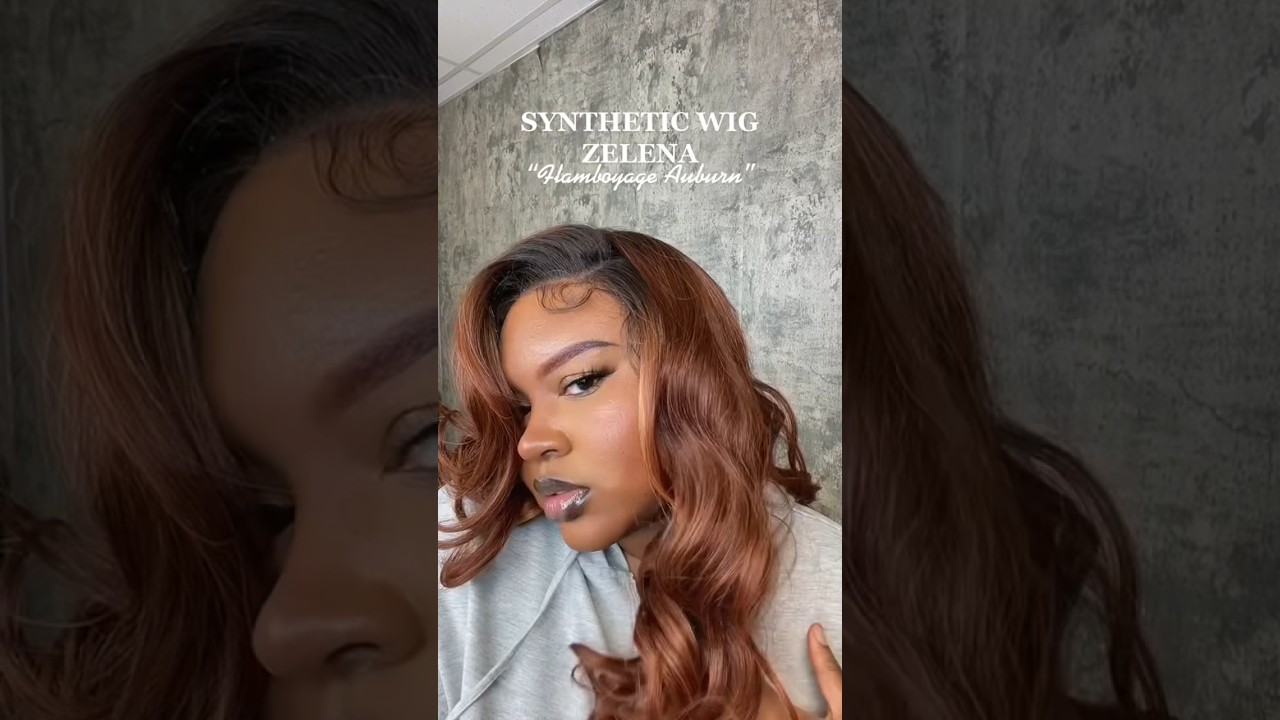 Sensationnel ZELENA in the color flamboyage auburn!!! 🧡 