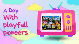 ROBOCAR POLI PUZZLES - Car robots gather to take photos screenshot 3