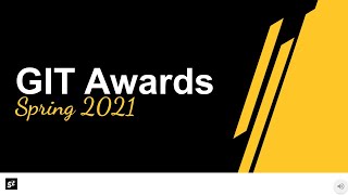 GIT Awards Spring 2021