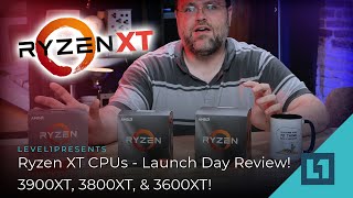 Ryzen XT CPUs - Launch Day Review! 3900XT, 3800XT, \& 3600XT!