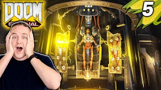 WHO Thinks This Stuff Up??  AMAZING!! | Lets Play Doom Eternal [Part 5]