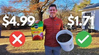 Make Your Own Potting Mix and Save Big