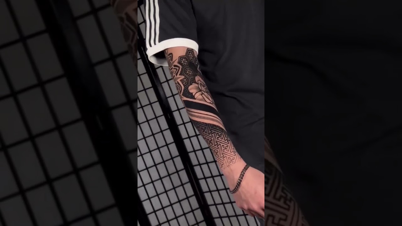 Full Hand Tattoo Completed 😁💪 