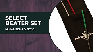 Stainless Steel Select Triangle Beater Set | Morphing Sound Sample