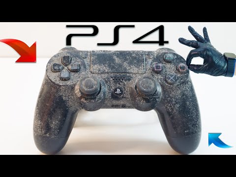 🚫MOST Forgotten🚫PS4 Controller🎮That You Won't Believe😮Extreme Deep Restoration🥇1St EVER On YouTube