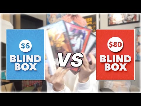 $6 vs $80 Anime Blind Box - Rightstufanime