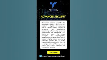 What are the benefits of Blockchain Technology? | TecoMeta