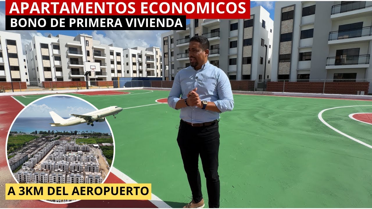 APARTAMENTOS ECONOMICOS CON BONO DE VIVIENDA PROXIMO AL AEROPUERTO DE LAS AMERICAS | CORALES CARIBE